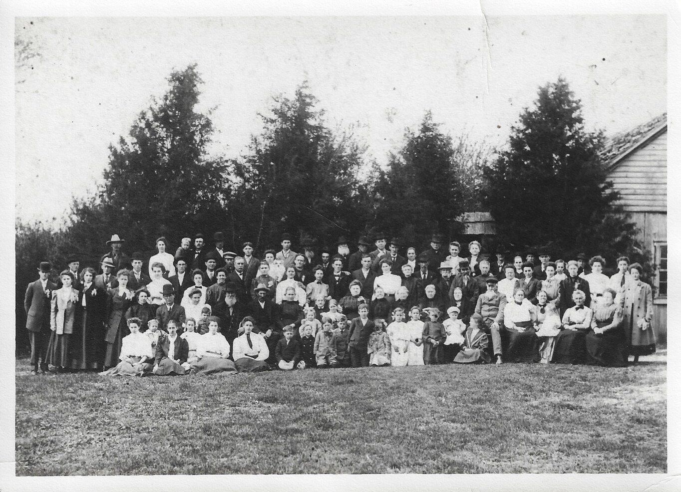 Looking Back: Zigler and Maryfield families gathering